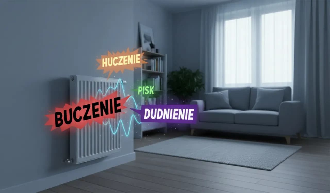 Kaloryfer szumi lub bulgocze? Diagnoza i rozwiązania problemu